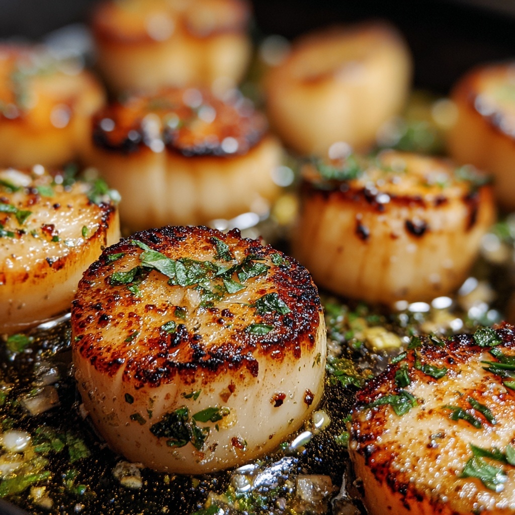 Garlic Butter Baked Scallops Recipe - Recipe Image
