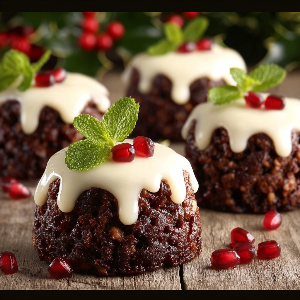 Rice Krispie Christmas Puddings Recipe - Recipe Image