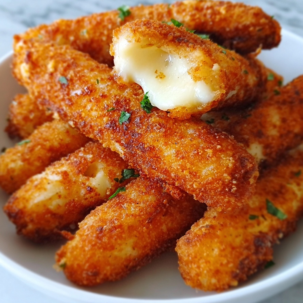 Crispy Hungarian Potato Cheese Sticks Recipe - Recipe Image