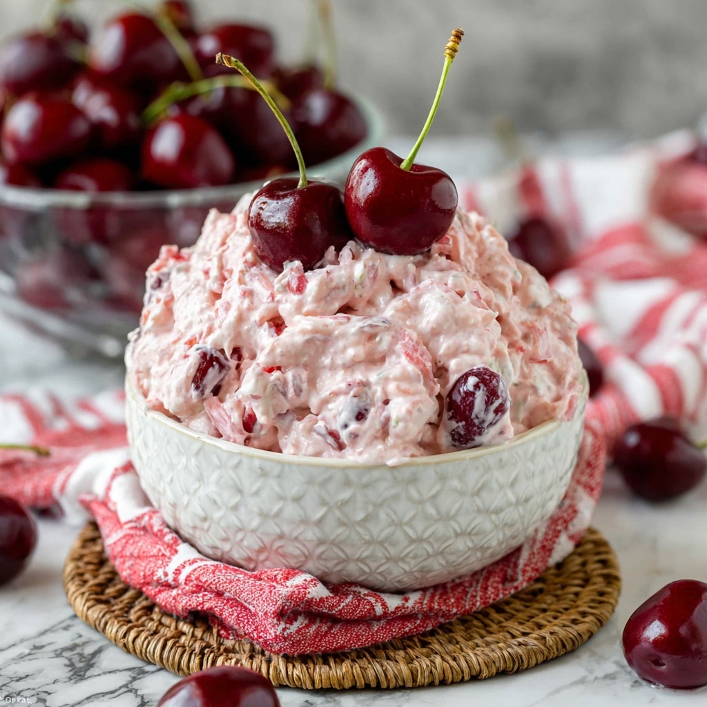 Cherry Cheesecake Fluff Recipe - Recipe Image