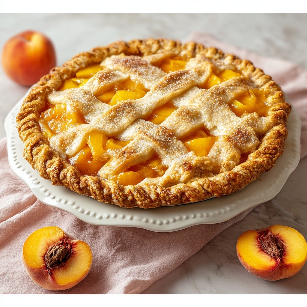 Better Than Grandma’s Peach Pie Recipe - Recipe Image