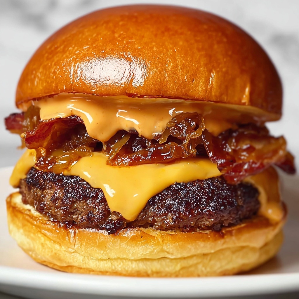 Ultimate Pub Burger Recipe - Recipe Image