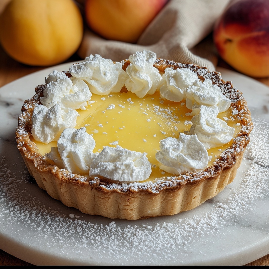 Apricot Tarts with Light and Fluffy Apricot Meringue Filling Recipe - Recipe Image