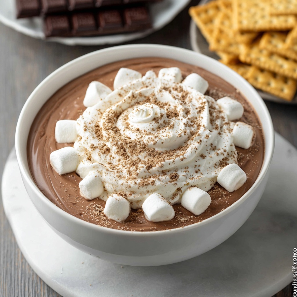 Hot Chocolate Dip Recipe - Recipe Image