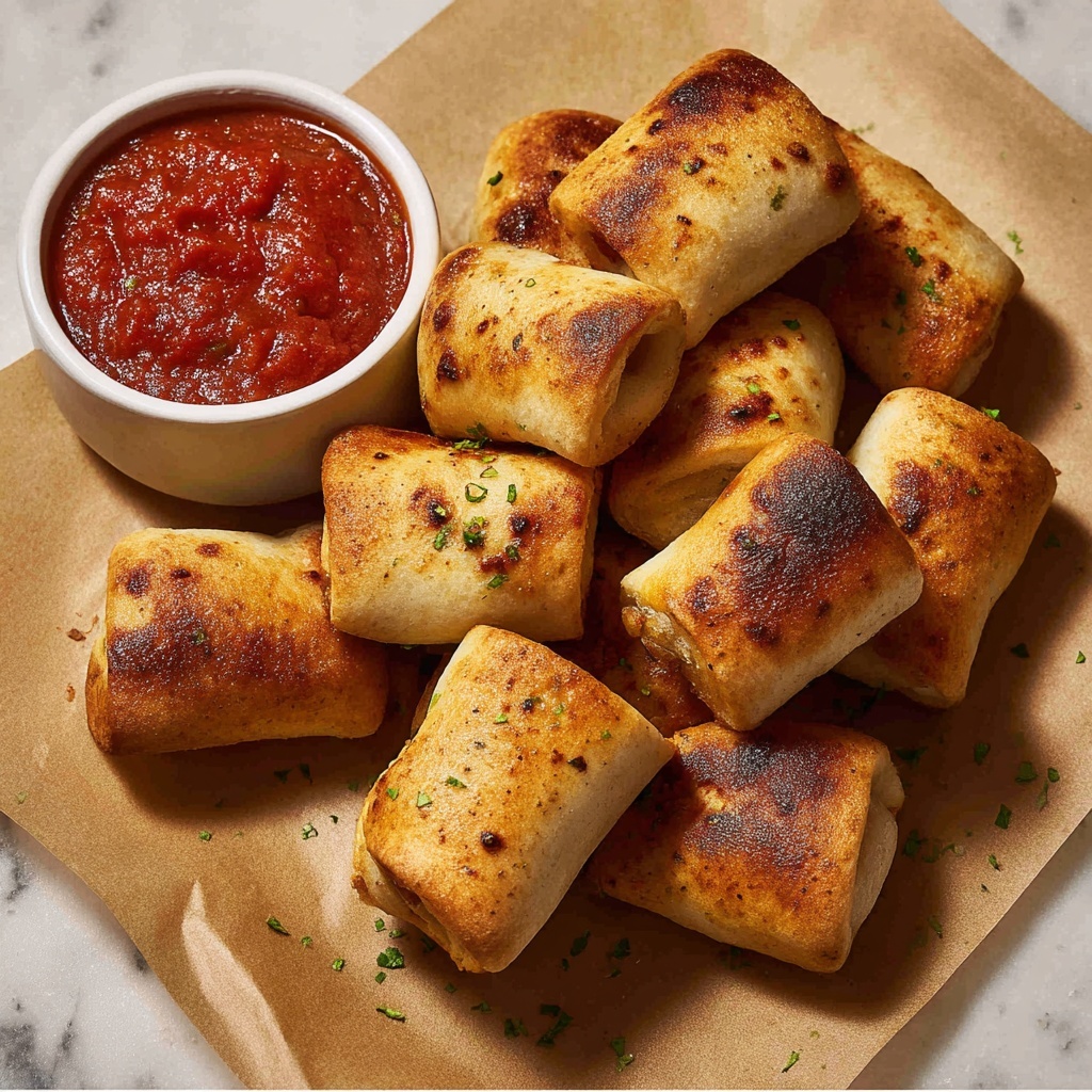 Air Fryer Pizza Rolls Recipe - Recipe Image