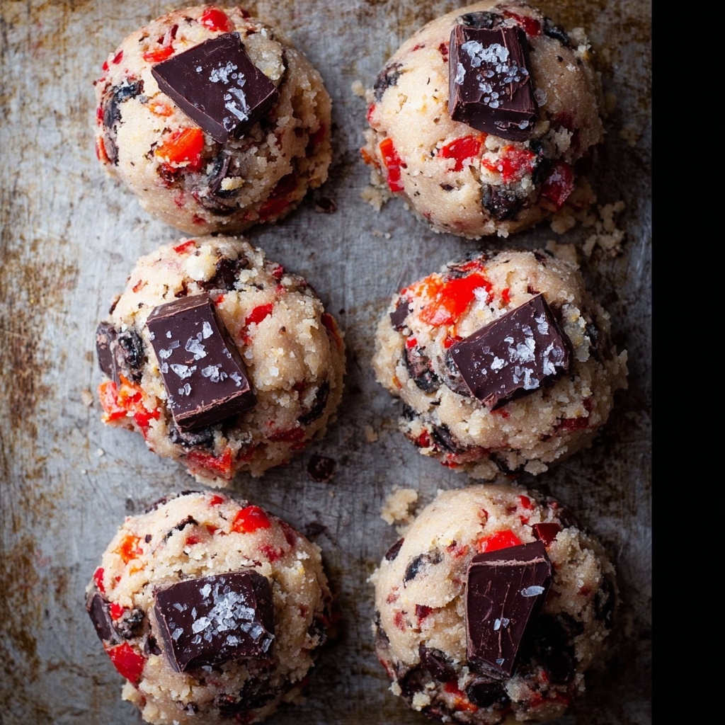 Cherry Almond Chocolate Chip Cookies Recipe - Recipe Image