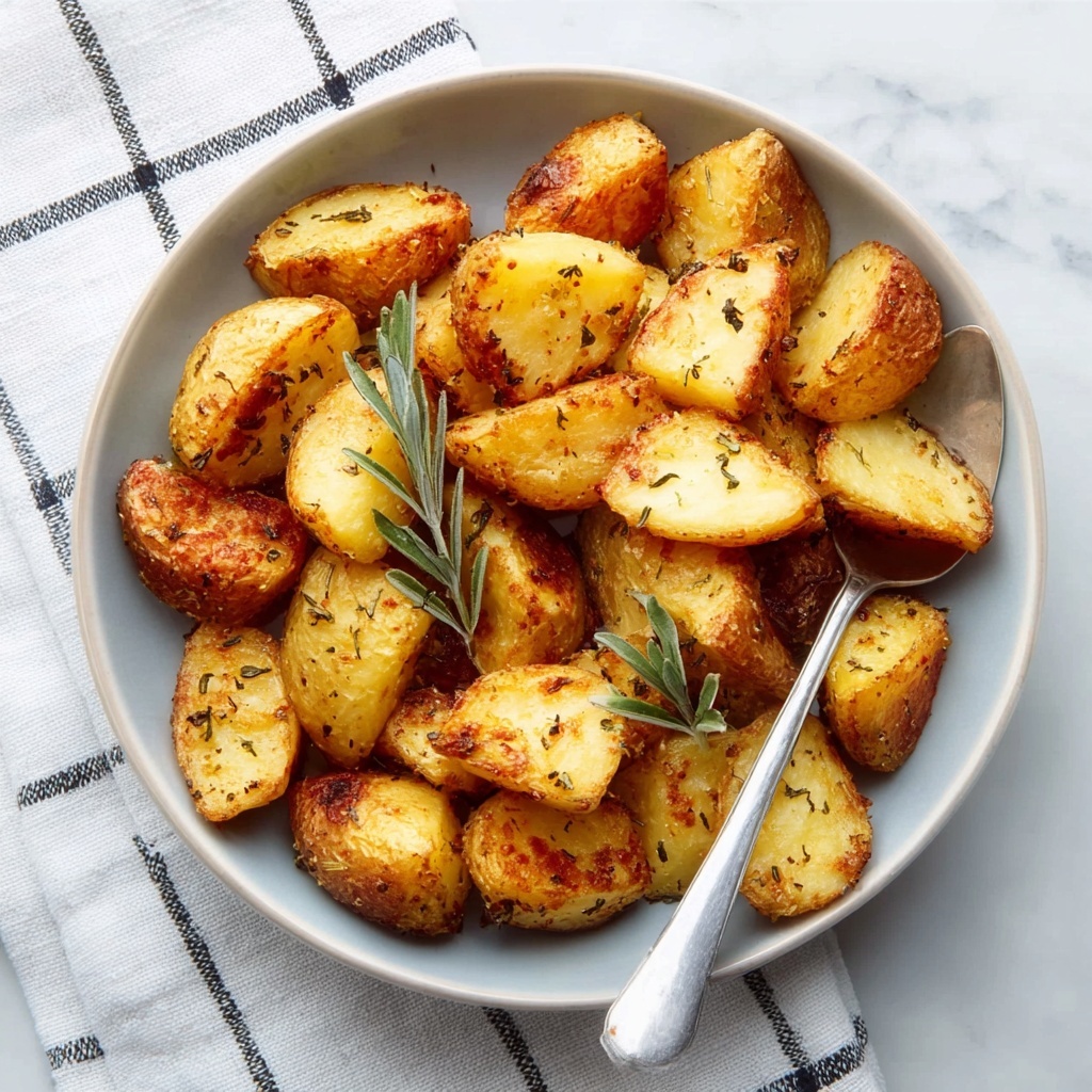 Crispy Herb Roasted Potatoes Recipe - Recipe Image