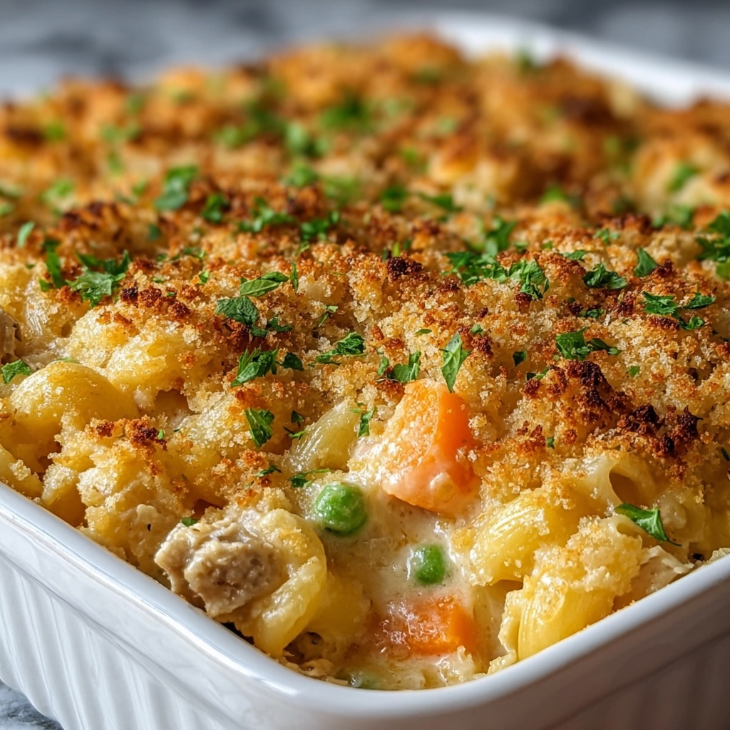 Creamy Chicken Noodle Casserole Recipe - Recipe Image