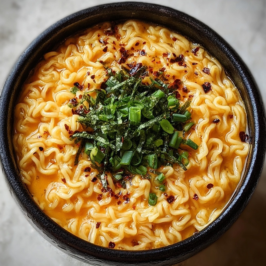 Cheesy Ramen Noodles: The Ultimate Comfort Food Recipe - Recipe Image