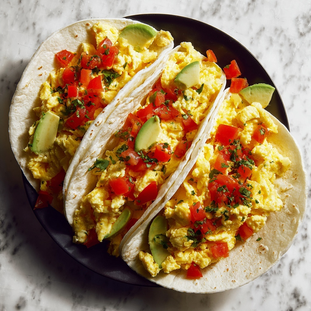 Egg Breakfast Tacos Recipe - Recipe Image