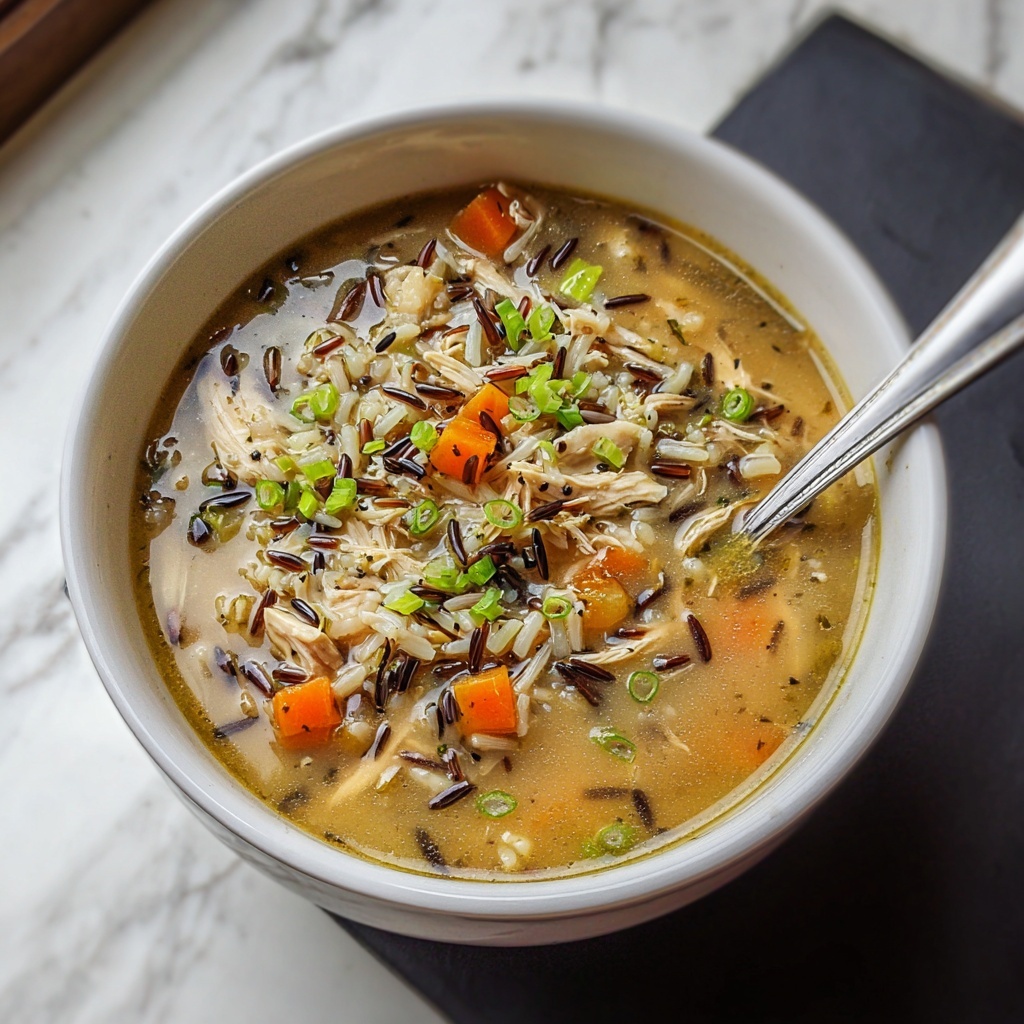 Chicken & Wild Rice Soup Recipe - Recipe Image