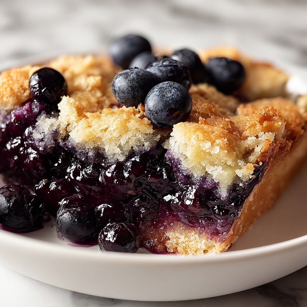 Blueberry Cream Cheese Dump Cake Recipe - Recipe Image