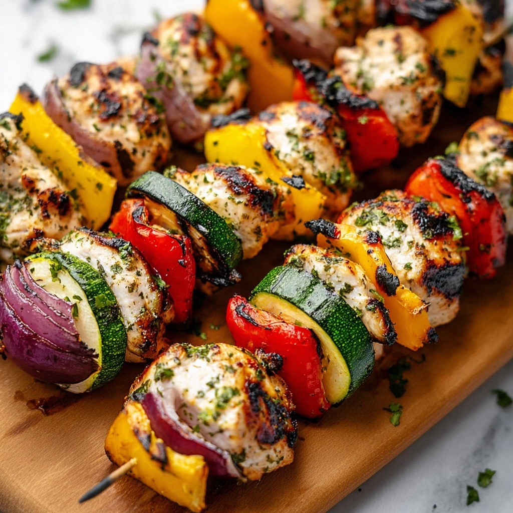 Grilled Chicken Skewers Recipe - Recipe Image