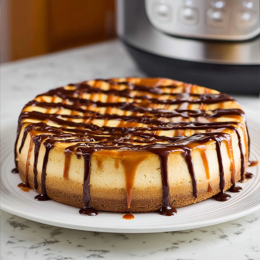 Instant Pot Pumpkin Cheesecake Recipe - Recipe Image