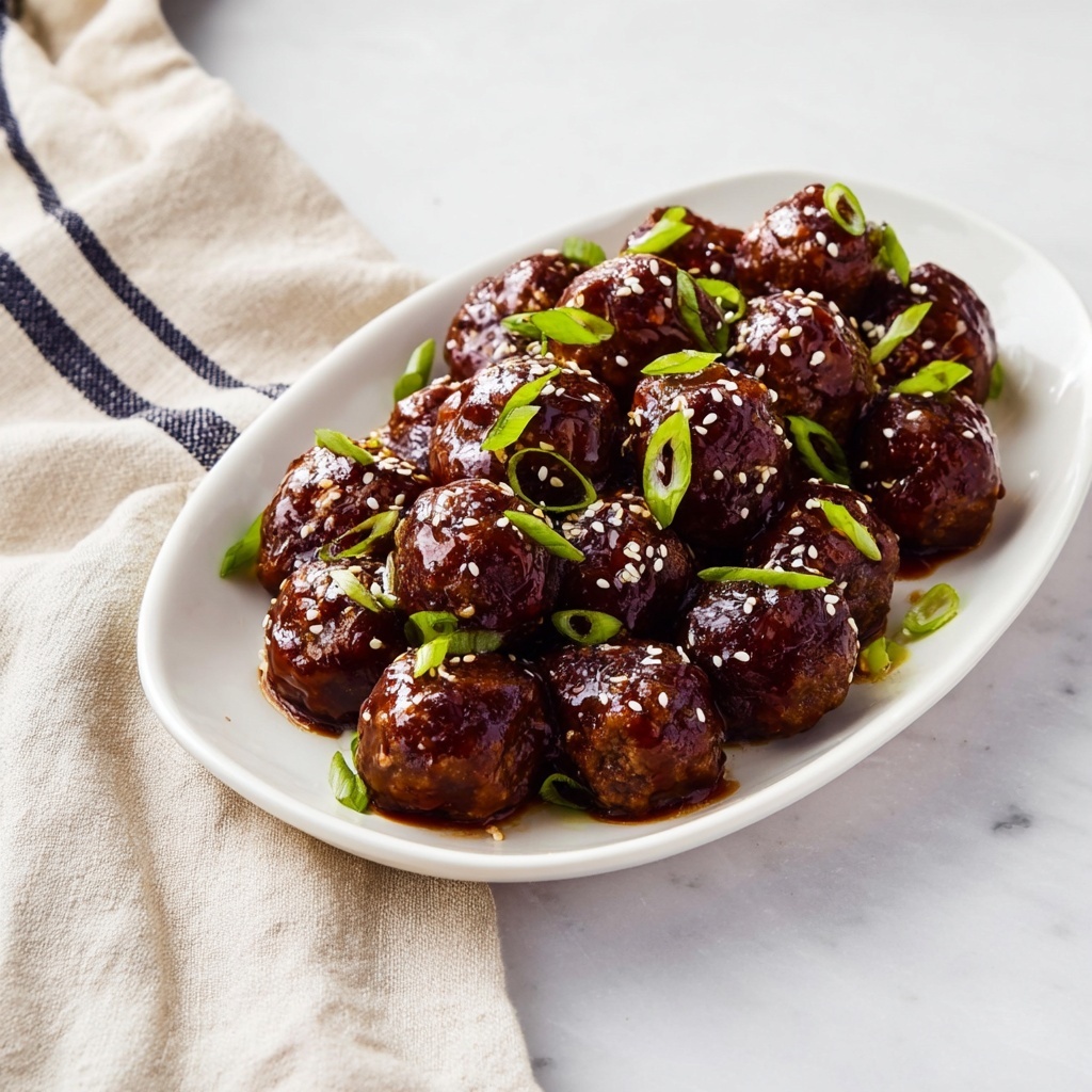Mongolian Meatballs Recipe - Recipe Image