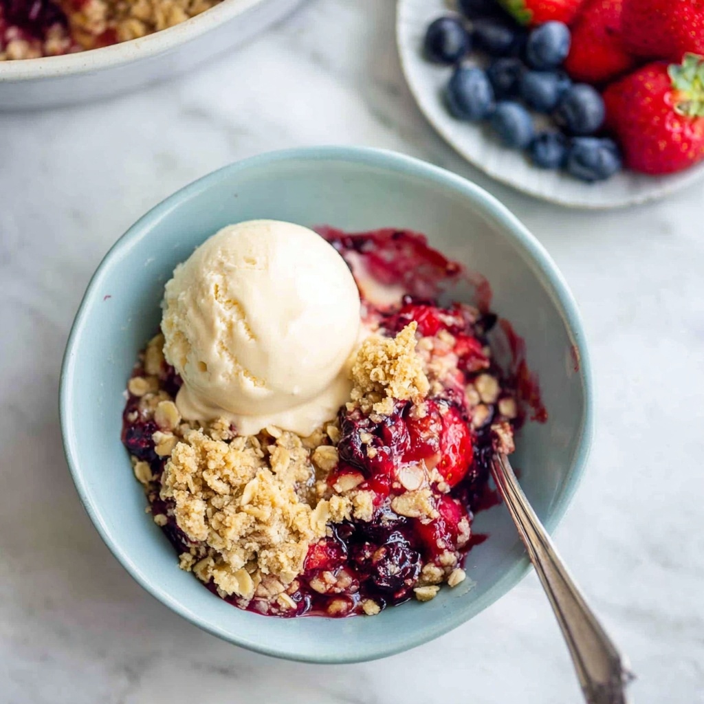 Mixed Berry Crisp Recipe - Recipe Image