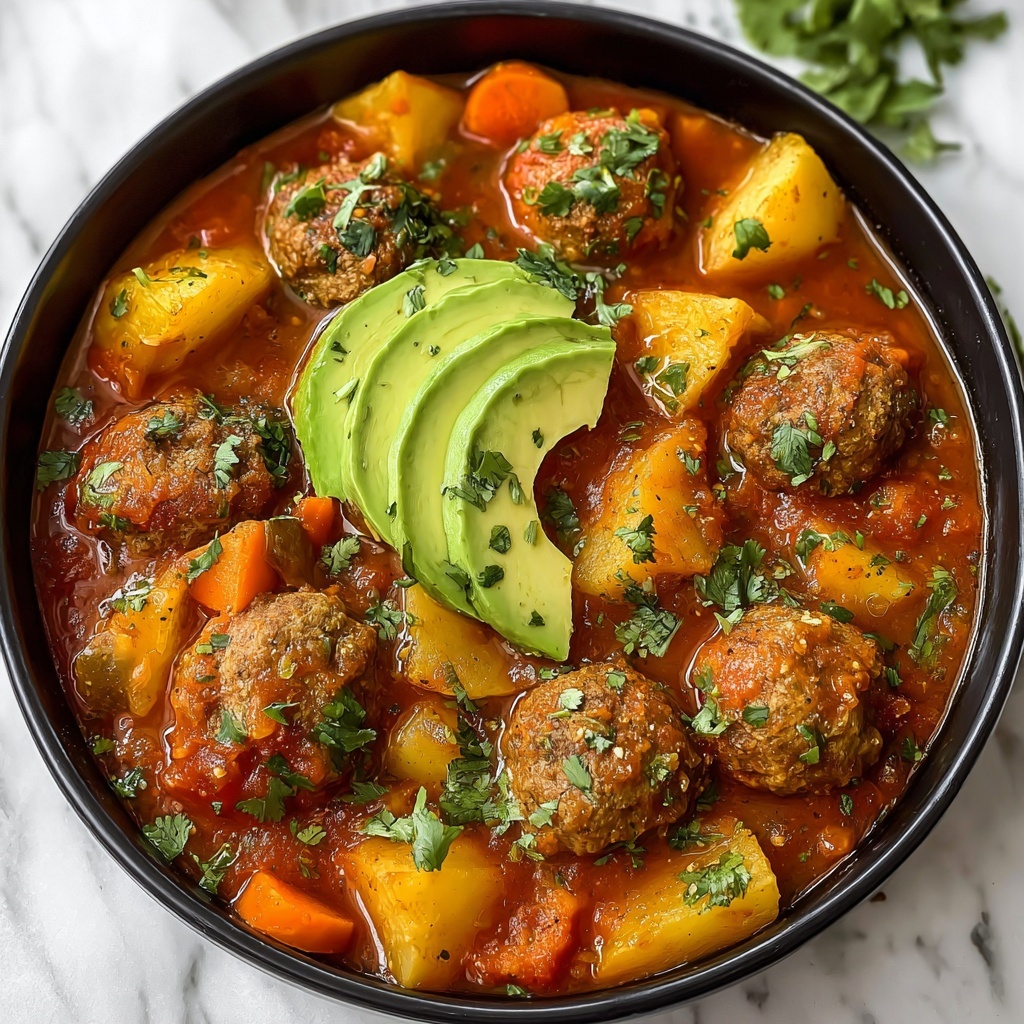 Mexican Meatball Soup Recipe - Recipe Image