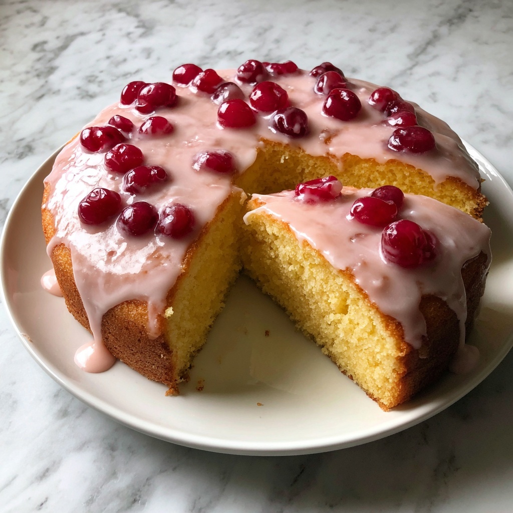 Strawberry Cheesecake Pound Cake Recipe - Recipe Image