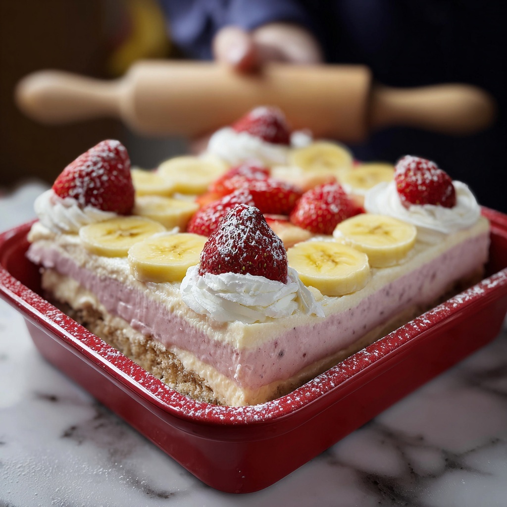 Strawberry Banana Pudding Recipe - Recipe Image