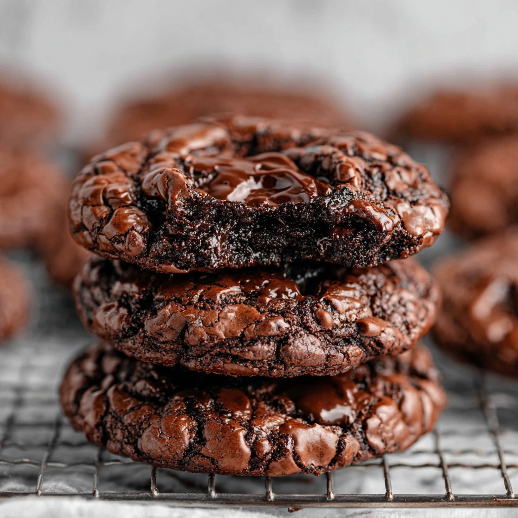 Flourless Chocolate Cookies Recipe - Recipe Image