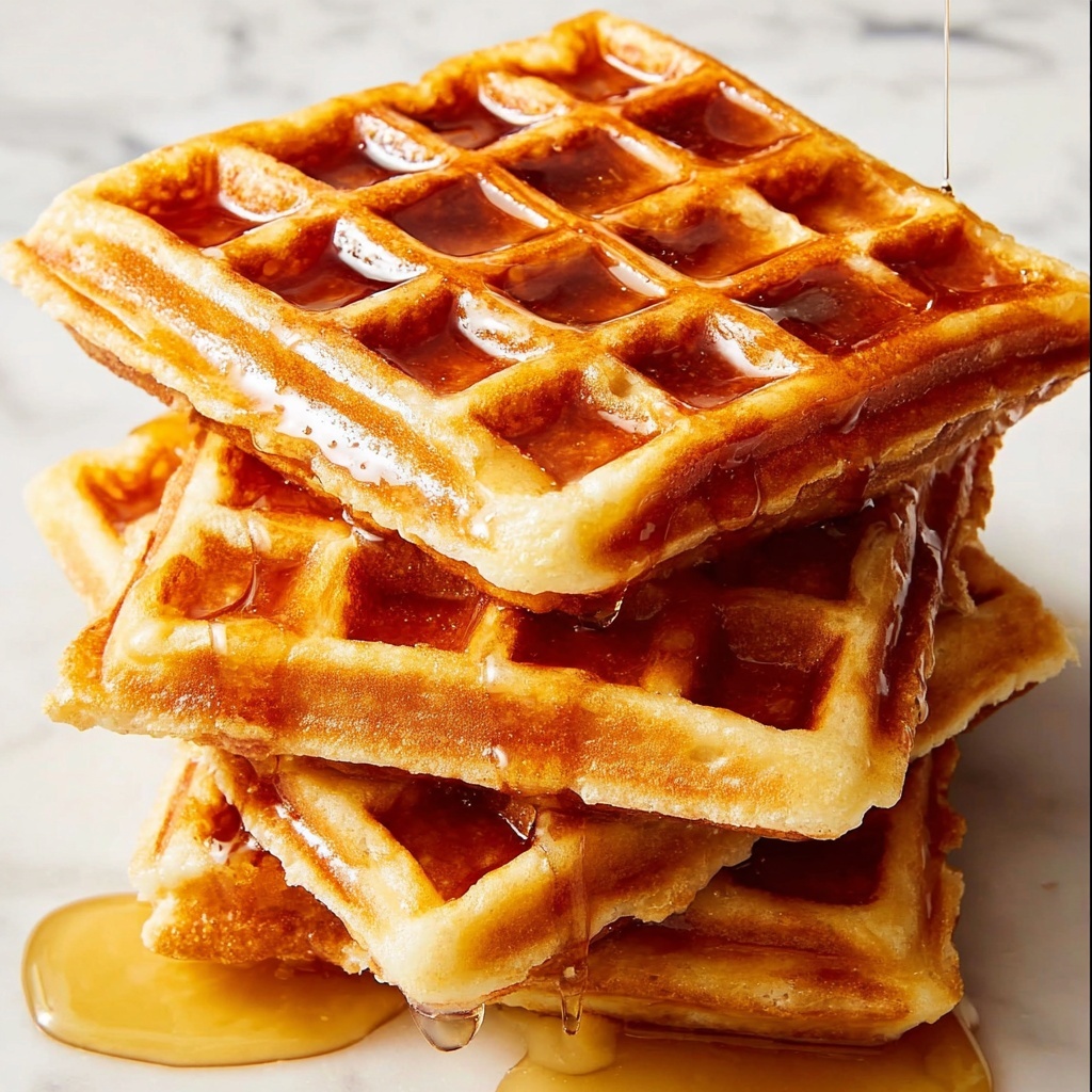 Easy Gluten Free Oat Waffles Recipe - Recipe Image