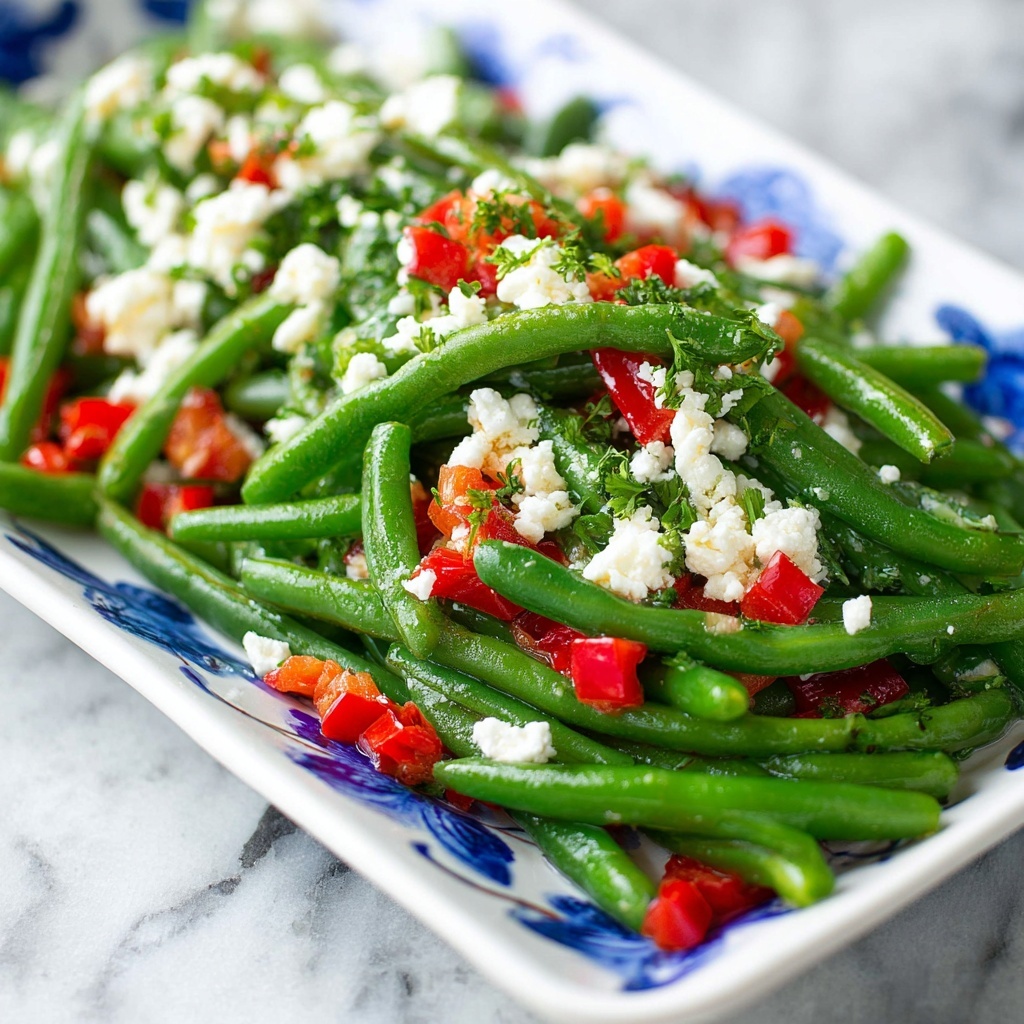 Green Bean and Feta Salad Recipe - Recipe Image