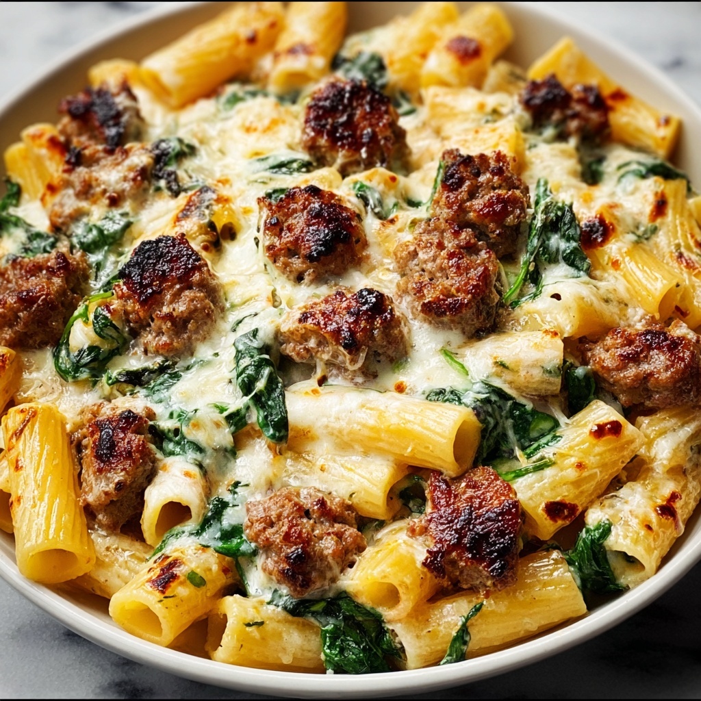 Cheesy Beef Pepper Rigatoni Recipe - Recipe Image