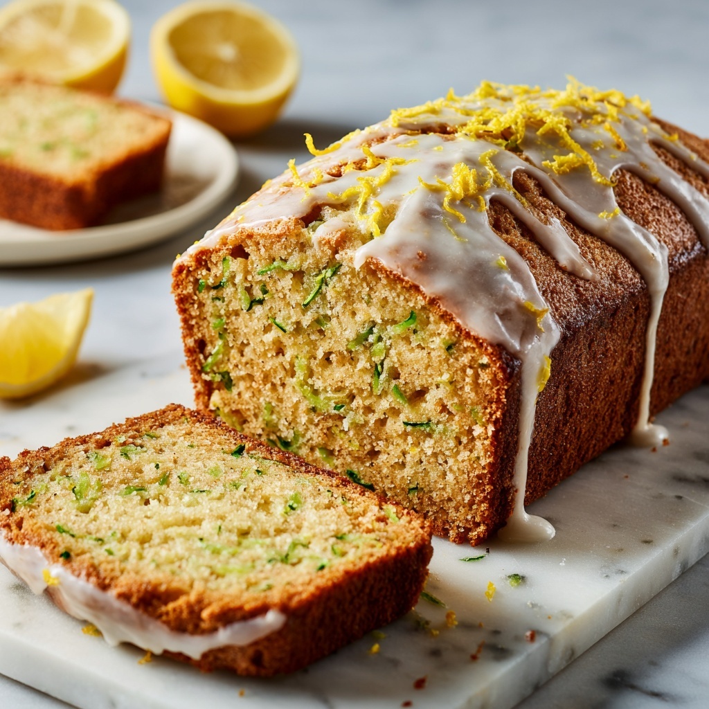 Lemon Yogurt Zucchini Bread Recipe - Recipe Image