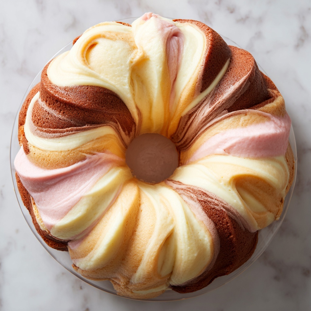 Strawberry Milkshake Pound Cake Recipe - Recipe Image