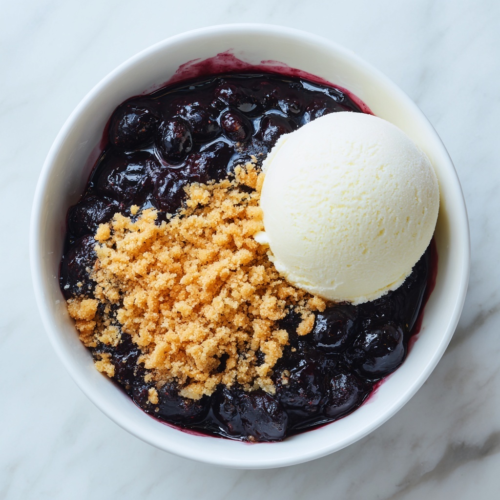 Blueberry Crisp Recipe - Recipe Image