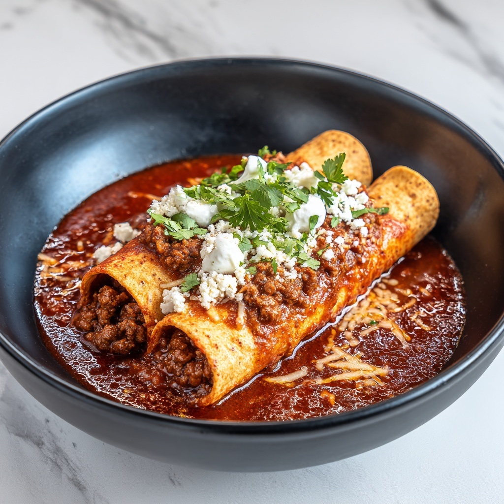 Birria Enchiladas Recipe - Recipe Image