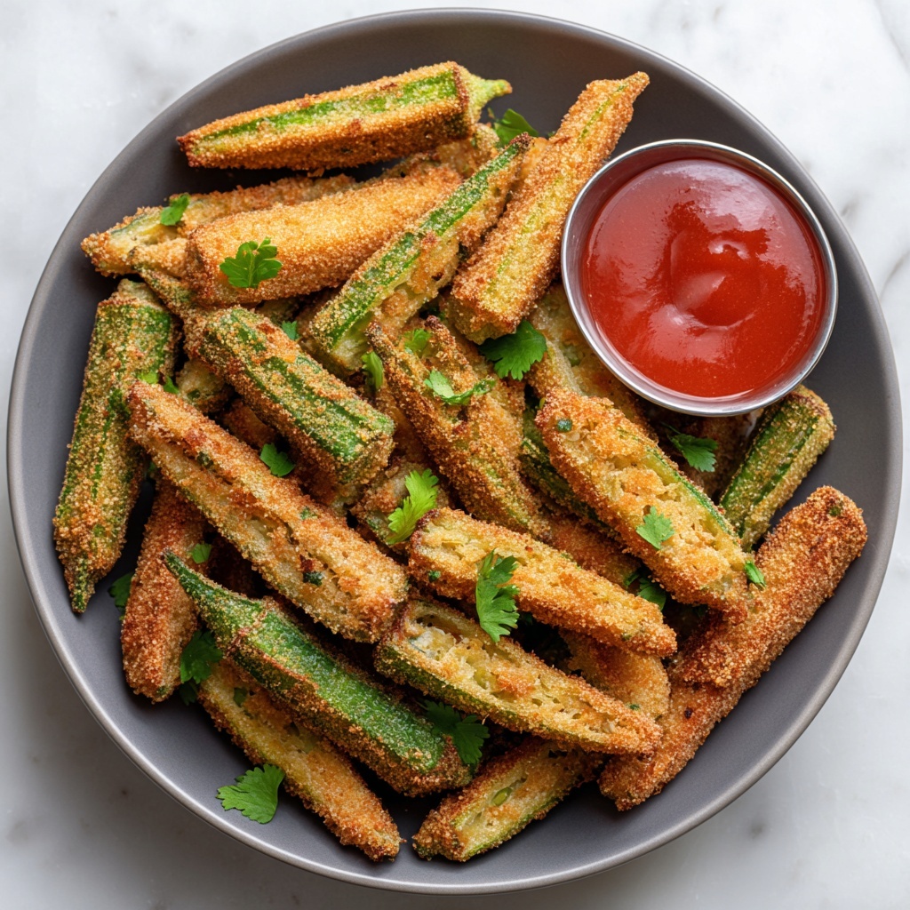 Crispy Okra Fries Recipe - Recipe Image