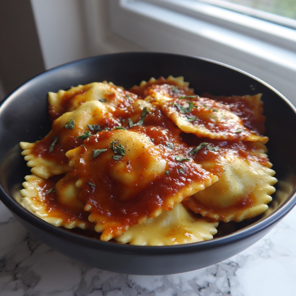 Easy Crockpot Ravioli Lasagna Recipe - Recipe Image