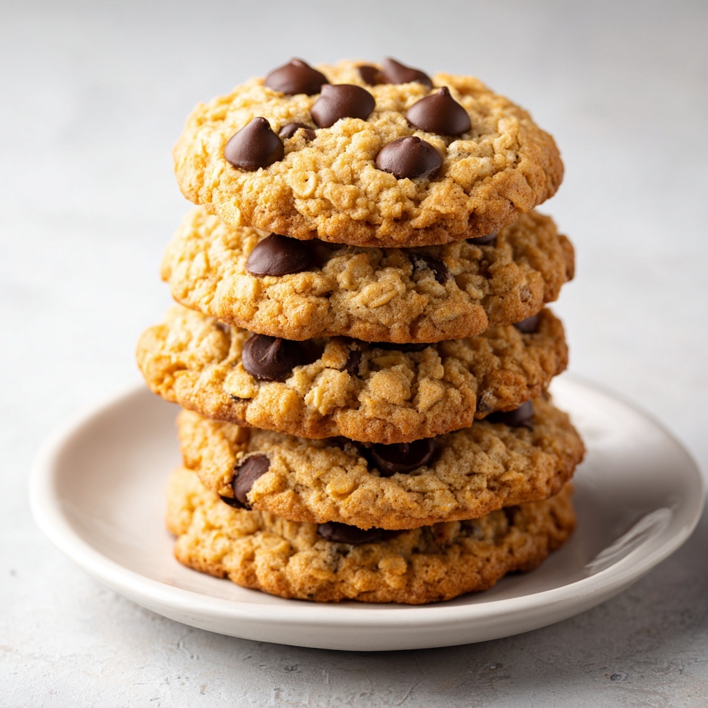 Banana Oatmeal High Protein Breakfast Cookies Recipe - Recipe Image