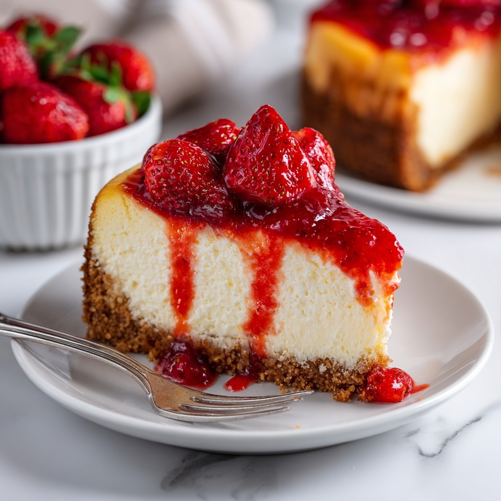 Creamy New York Cheesecake Recipe - Recipe Image