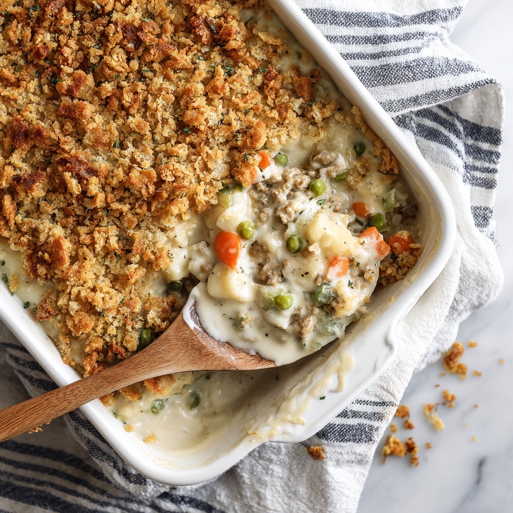 Creamy Million Dollar Chicken Casserole Recipe - Recipe Image