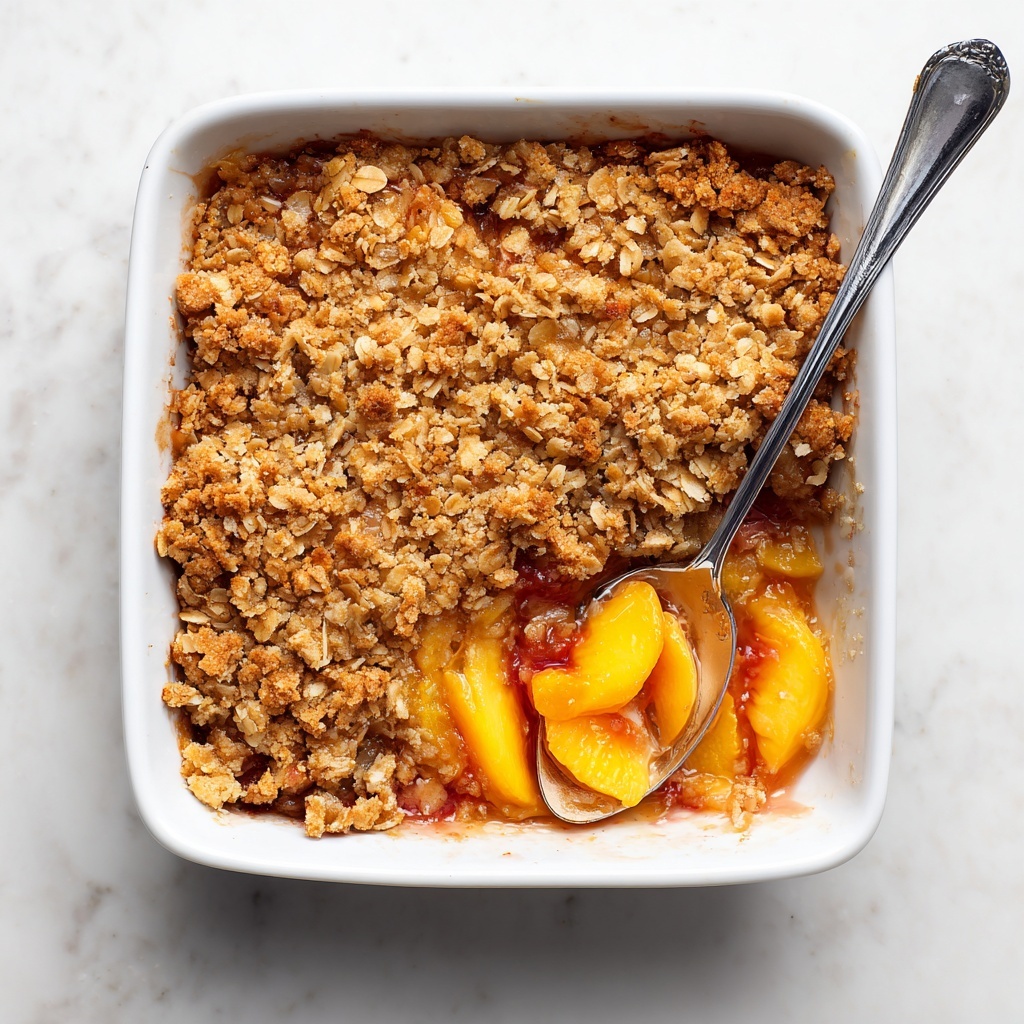 Peach Crisp Recipe - Recipe Image