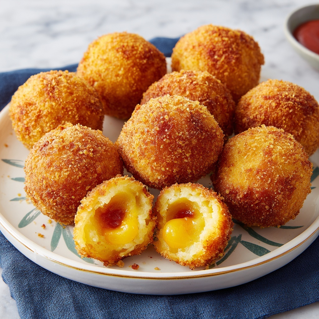 Cheesy Sicilian Arancini Balls Recipe - Recipe Image