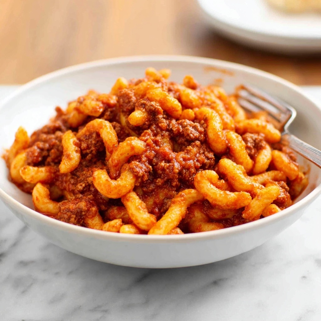 Gramigna Pasta with Sausage – A Hearty Italian Delight Recipe - Recipe Image