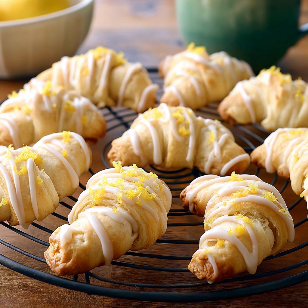 Lemon Cheesecake Crescent Rolls Recipe - Recipe Image