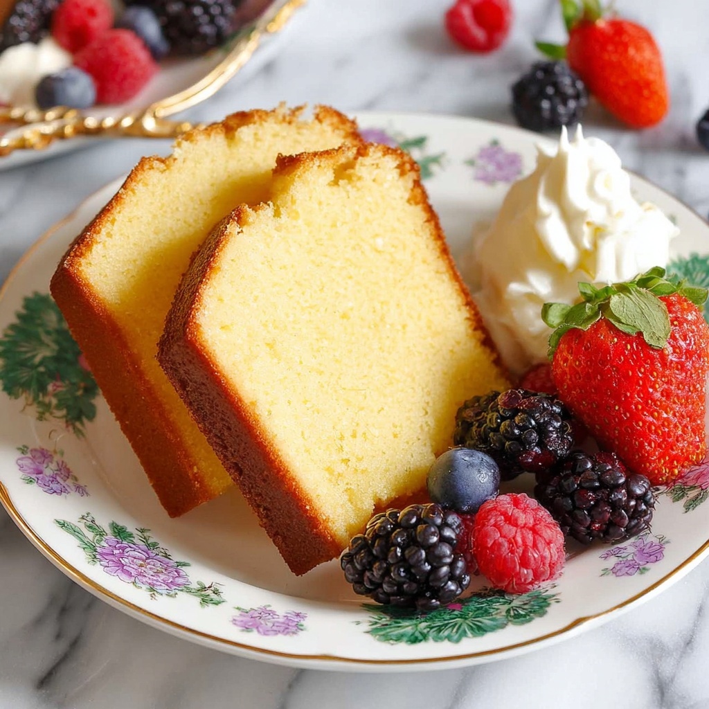 Delicious Pound Cake Recipe - Recipe Image