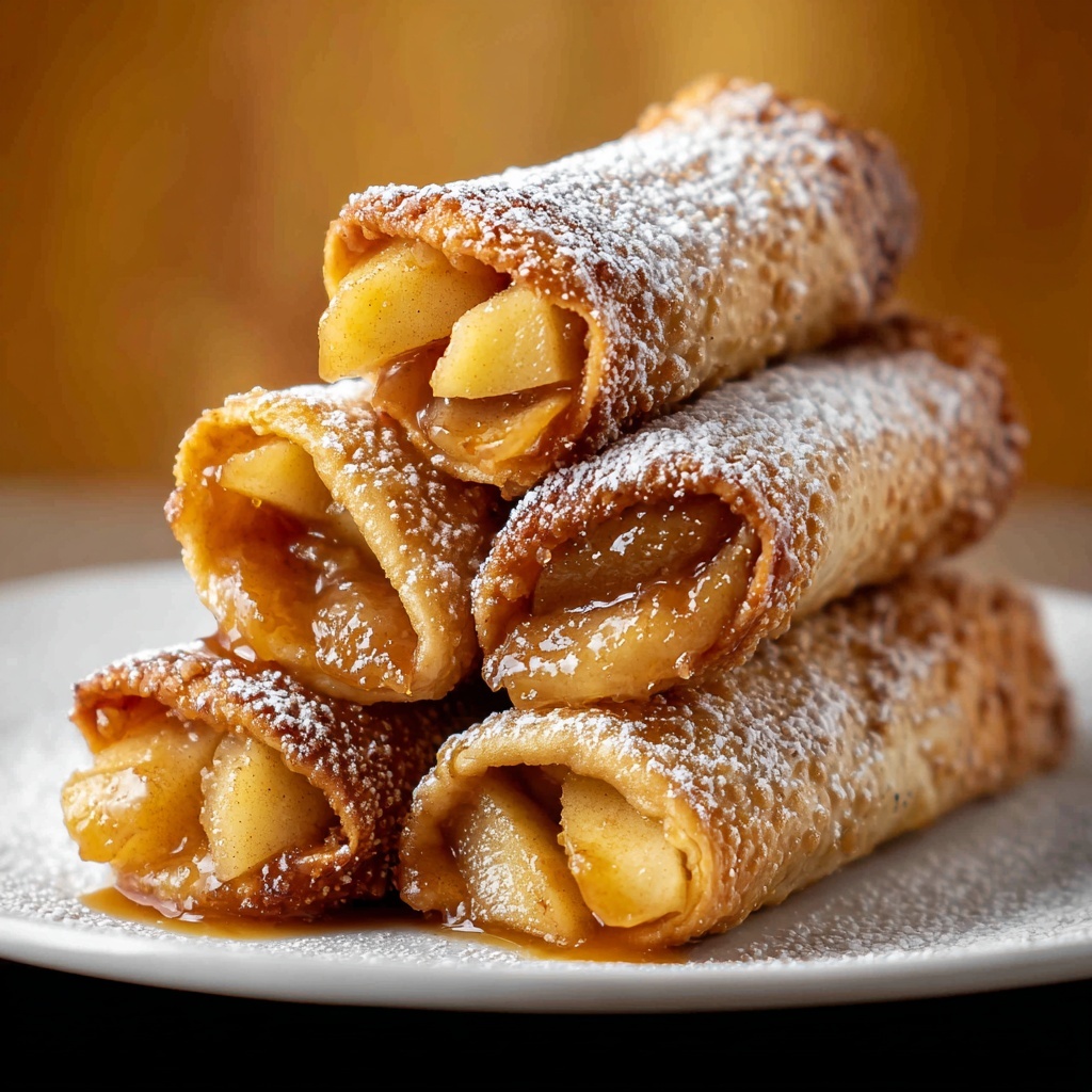 Apple Pie Egg Rolls Recipe - Recipe Image