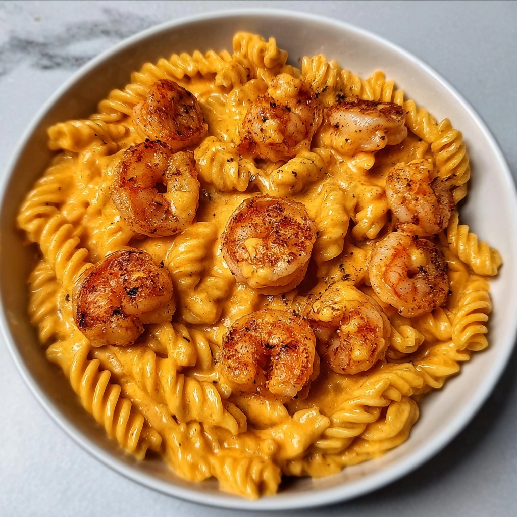 Creamy Cajun Shrimp and Chicken Pasta Recipe - Recipe Image