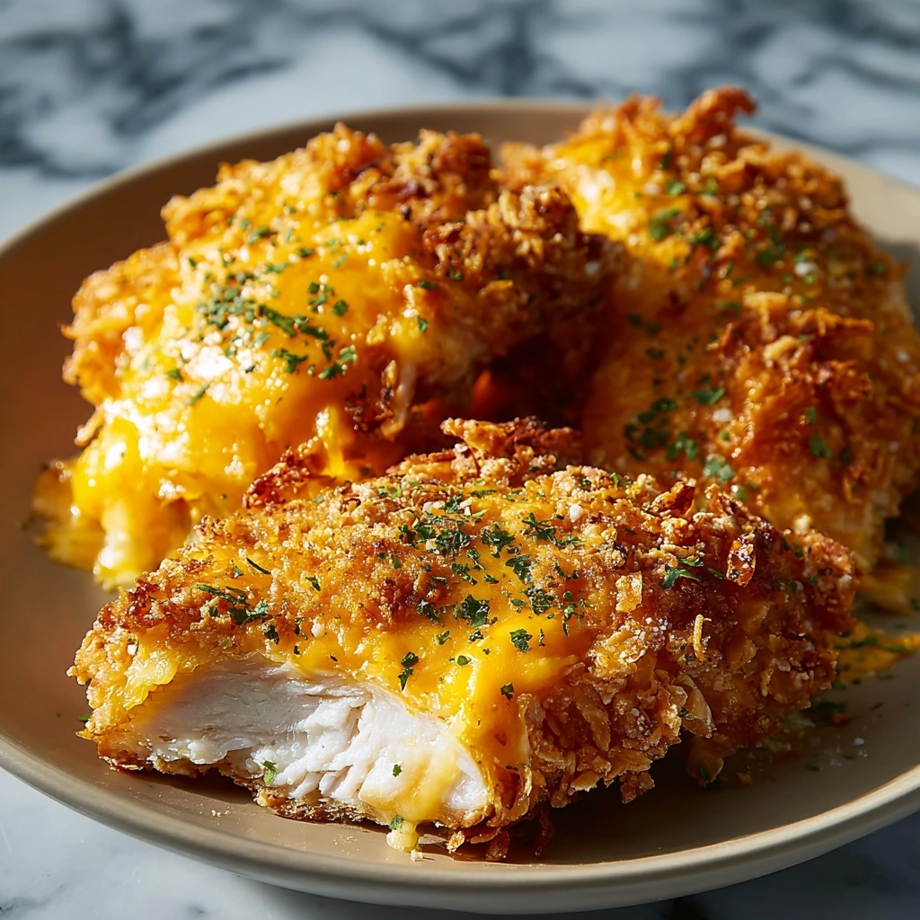 Crispy Cheddar Chicken Recipe - Recipe Image