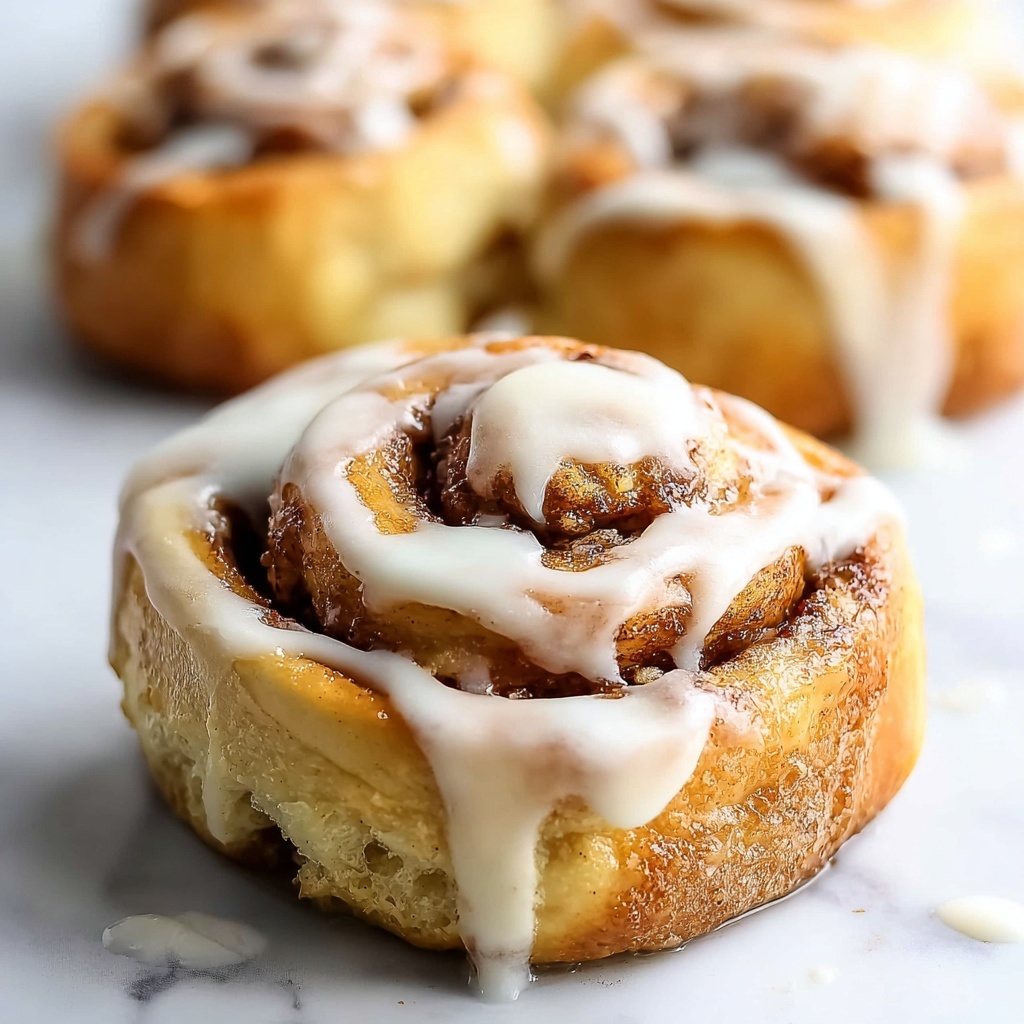 Banana Bread Cinnamon Rolls with Vegan Frosting Recipe - Recipe Image