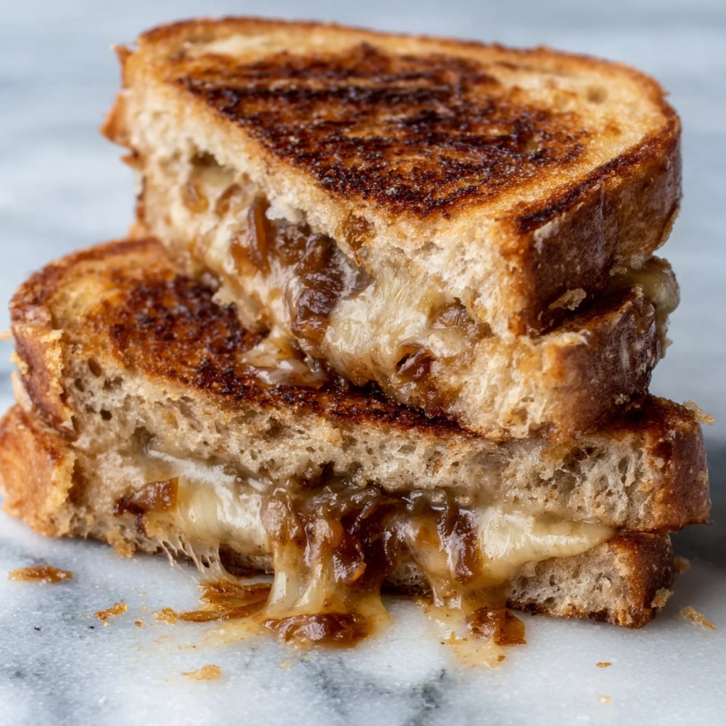 French Onion Grilled Cheese Recipe - Recipe Image