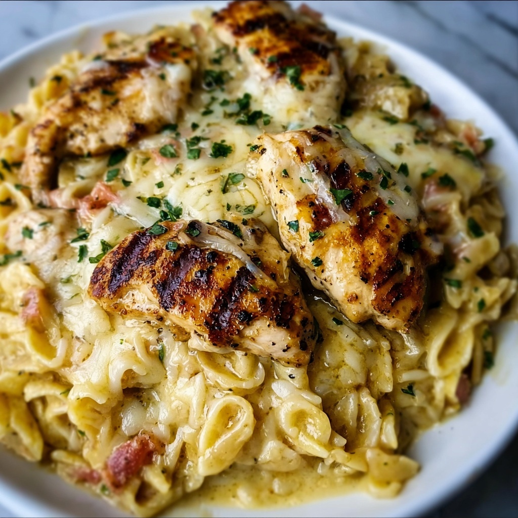 Tender Chicken Orzo with Parmesan Recipe - Recipe Image