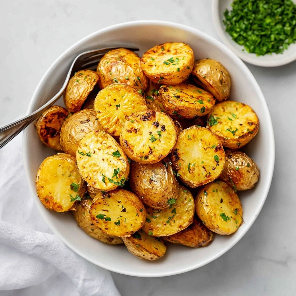 Grilled Garlic Herb Potatoes Recipe - Recipe Image