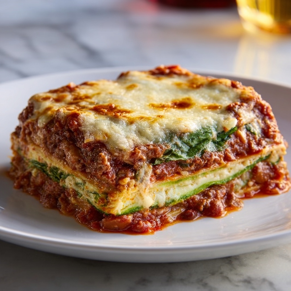 Zucchini Noodle Lasagna Recipe - Recipe Image