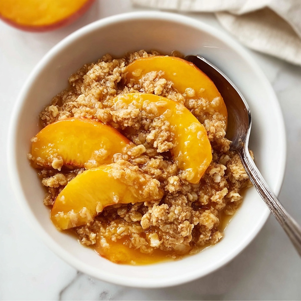 Peach Crisp Recipe - Recipe Image